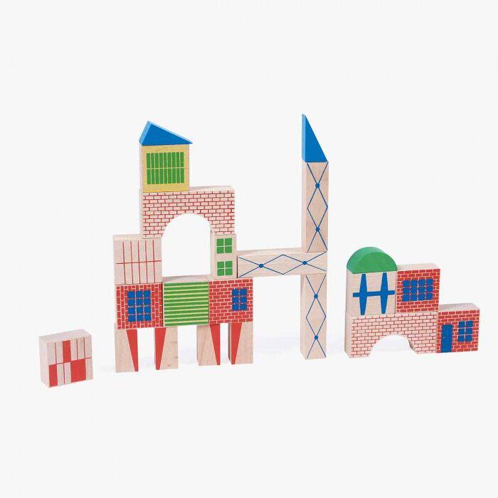 Dans la Ville Building Blocks - Parkette.