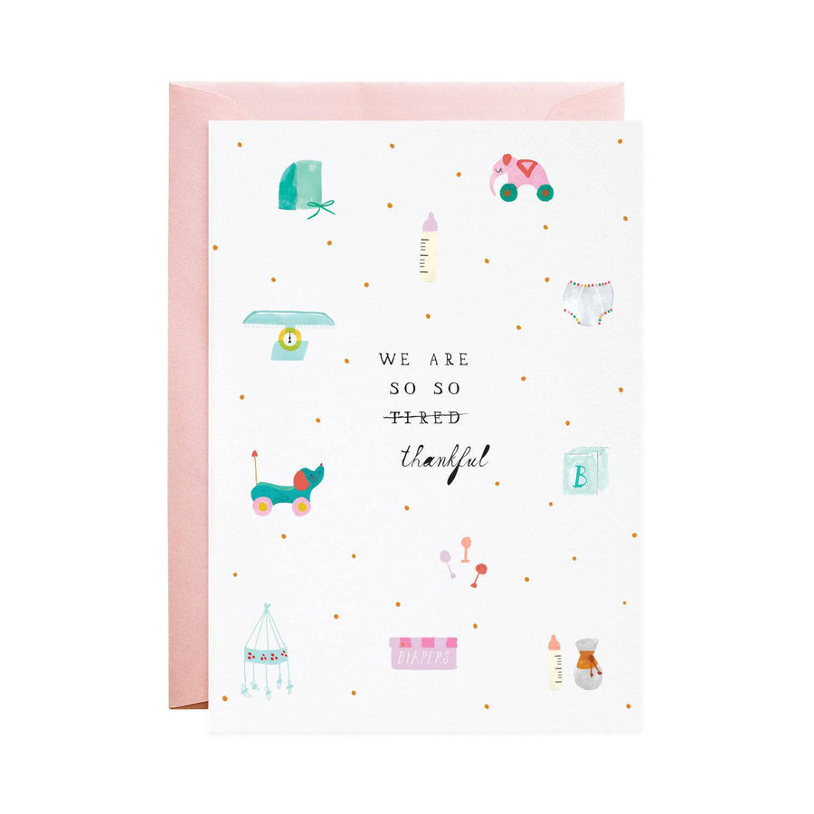 So So Thankful Notecards - Parkette.
