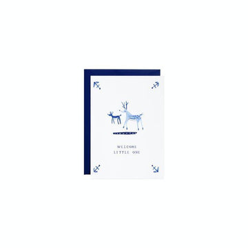 Welcome Little Deer Petite Card - Parkette.