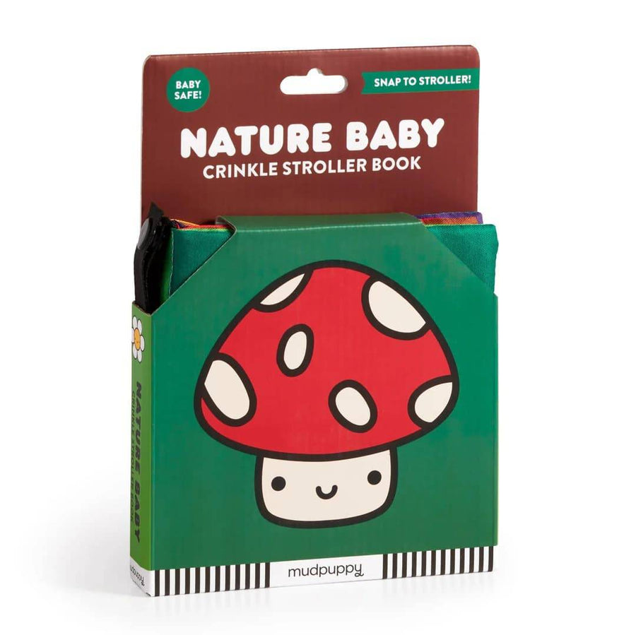 Nature Baby Crinkle Fabric Stroller Book - Parkette.