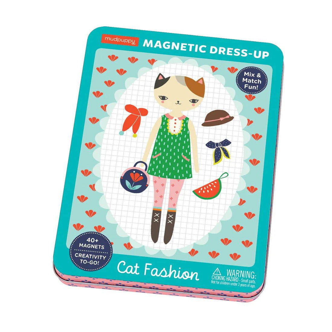 Cat Fashion Magnetic Dres Up Tin - Parkette.
