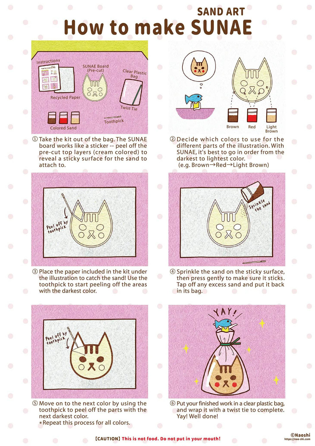 Dokidoki Donut SUNAE Sand Art Kit - Parkette.