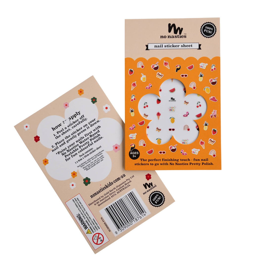Summer Fun Nail Stickers - Parkette.