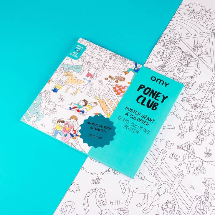 OMY Giant Colouring Poster - Parkette.