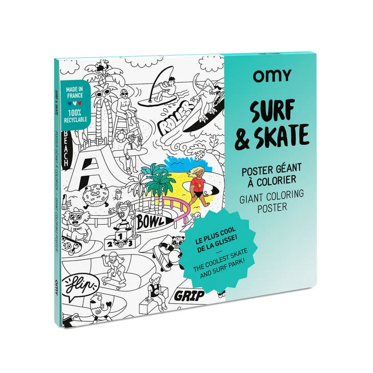 OMY Giant Colouring Poster - Parkette.