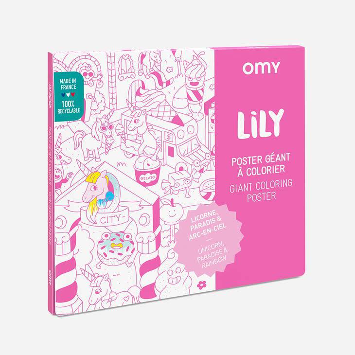 OMY Giant Colouring Poster - Parkette.