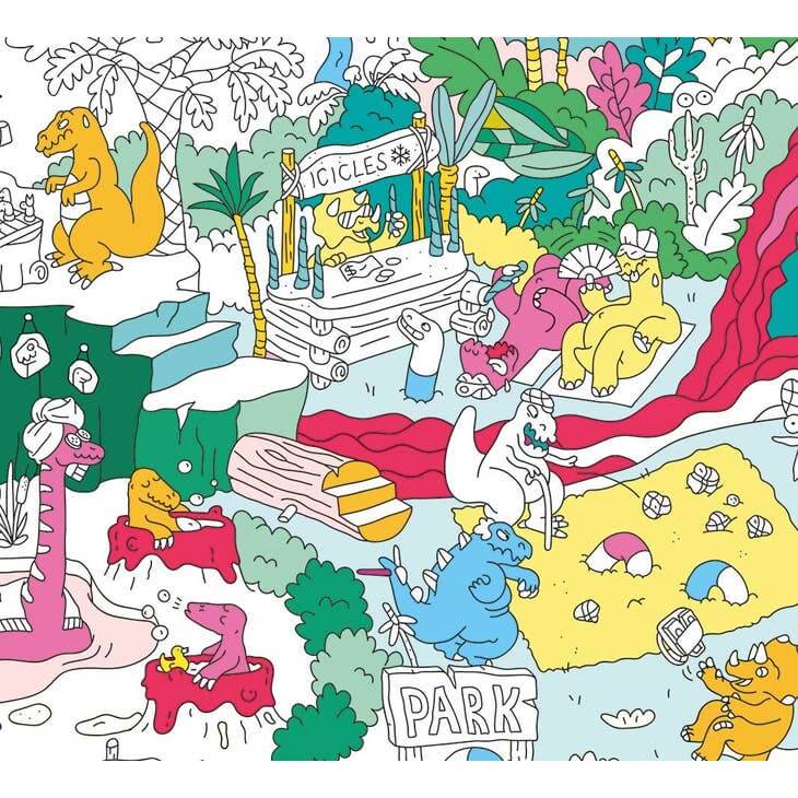 OMY Giant Colouring Poster - Parkette.