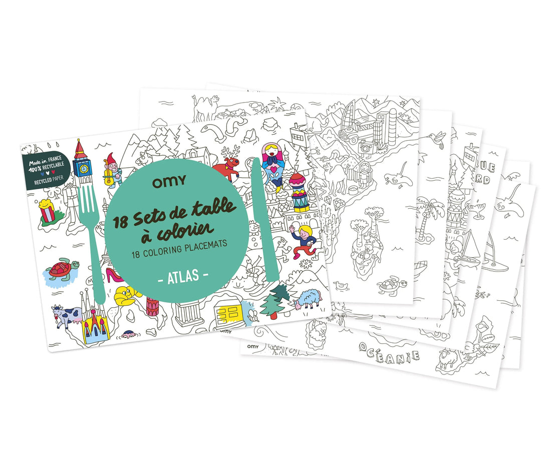 Colouring Placemats - Parkette.
