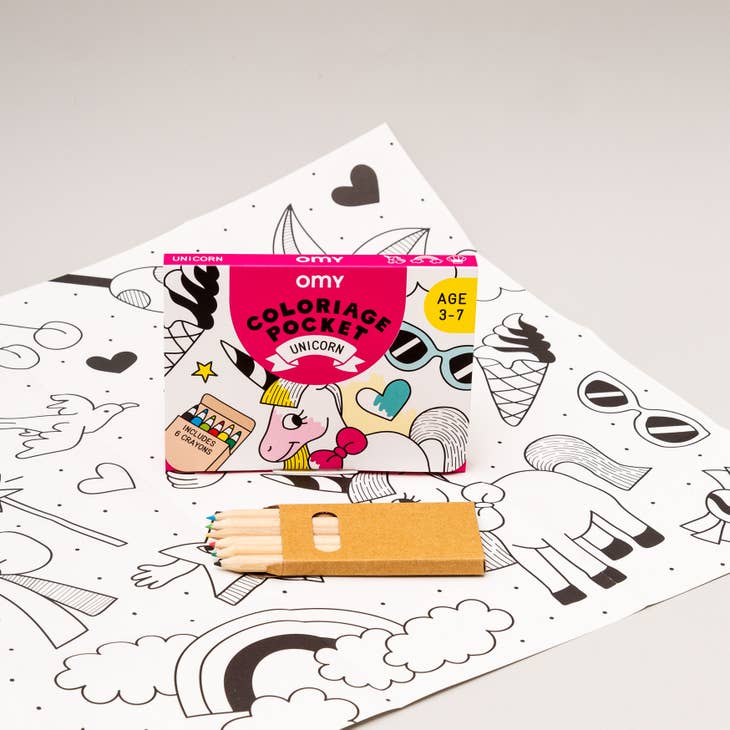 OMY Pocket Colouring Mini Poster - Parkette.