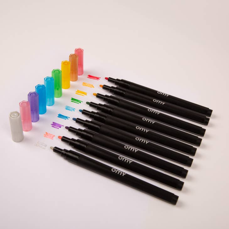 Glitter Markers - Parkette.
