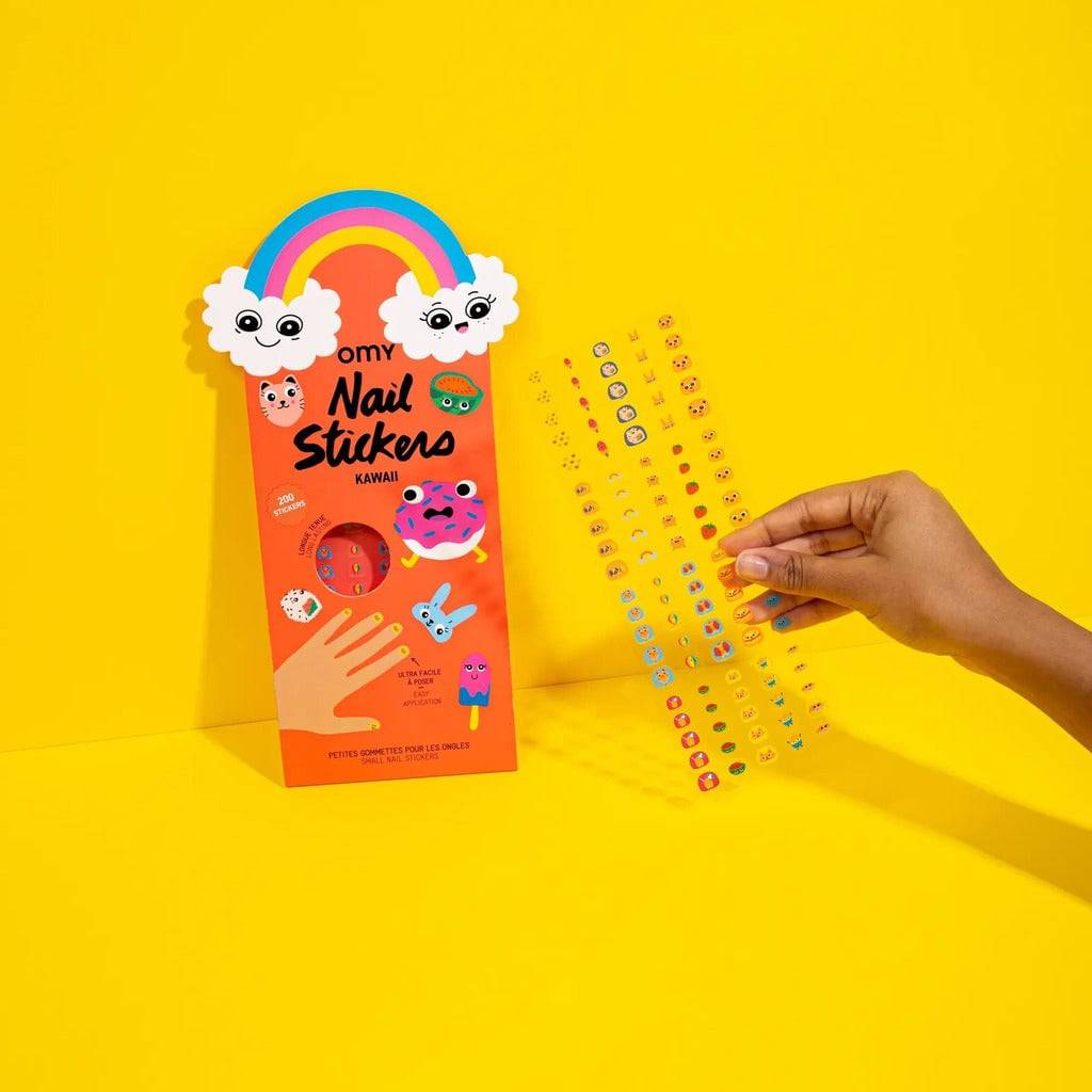 200 Nail Stickers - Kawaii - Parkette.