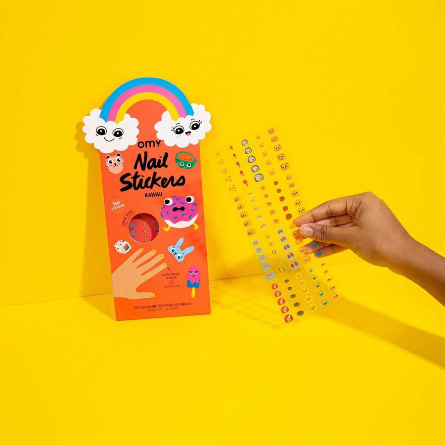 200 Nail Stickers - Kawaii - Parkette.