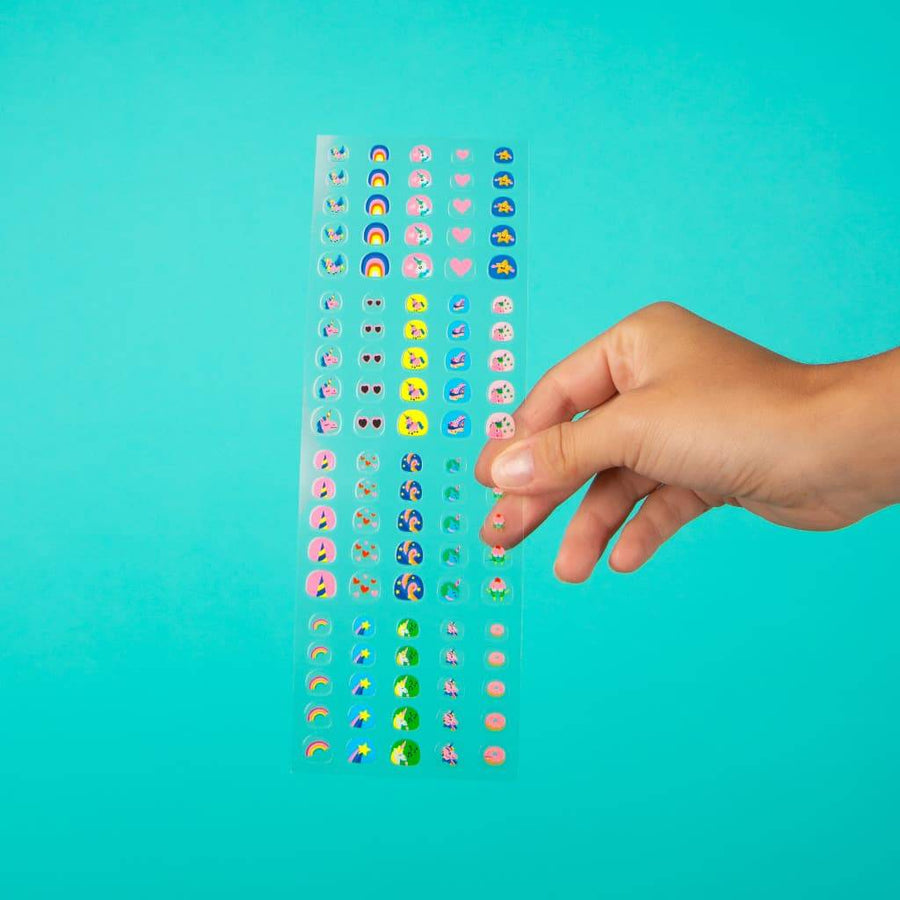 200 Nail Stickers - Unicorn - Parkette.