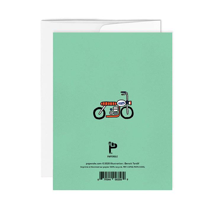 Papa Cool Greeting Card - Parkette.