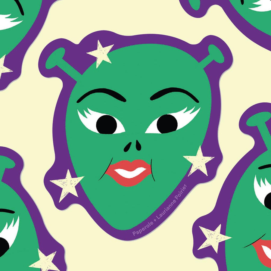 Alien Sticker - Parkette.