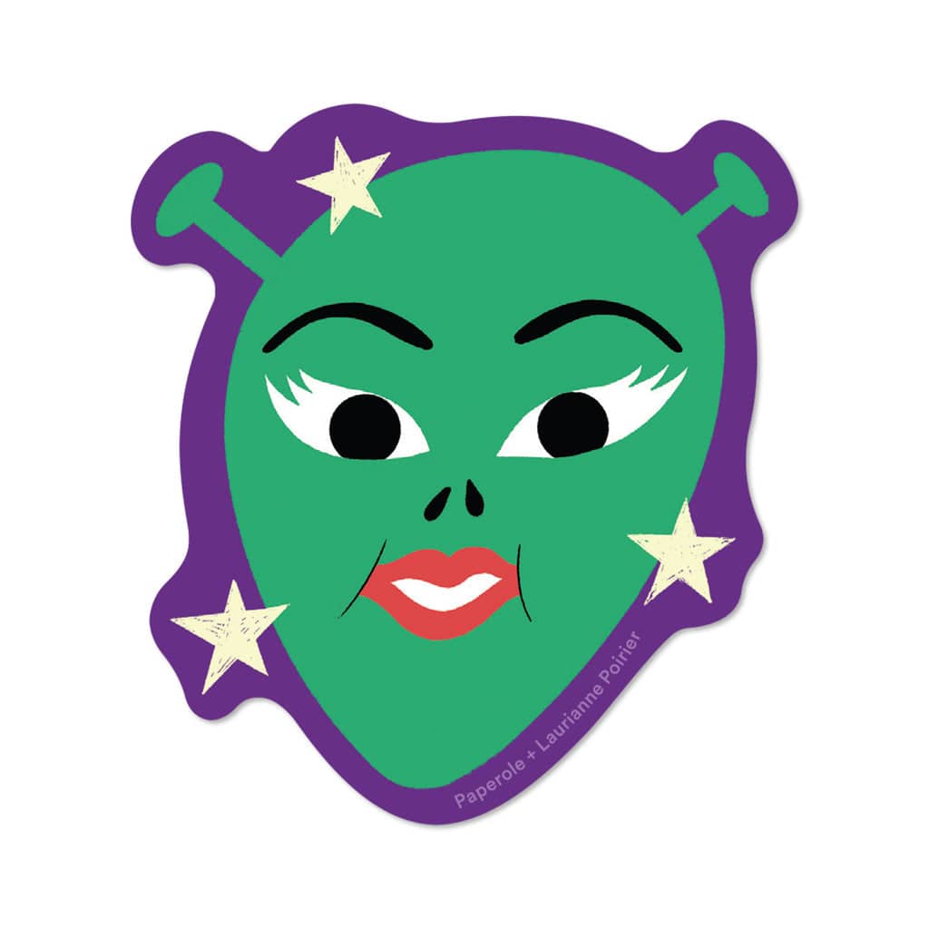Alien Sticker - Parkette.
