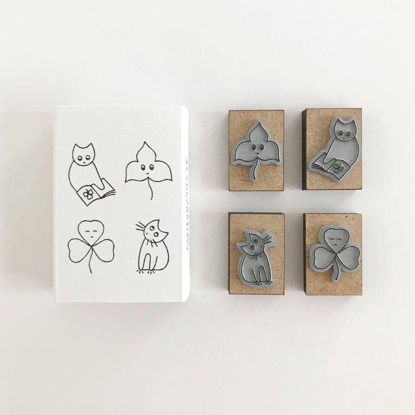 Mini Stamps - The Cat Botanist - Parkette.