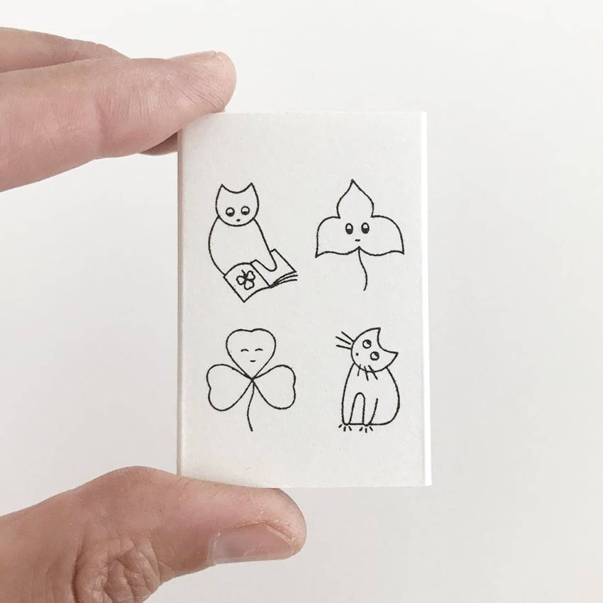 Mini Stamps - The Cat Botanist - Parkette.
