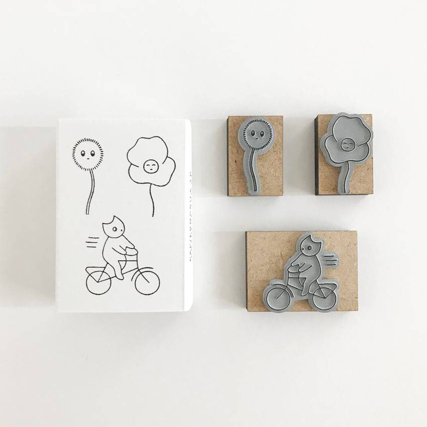 Mini Stamps - The Cat Rider - Parkette.
