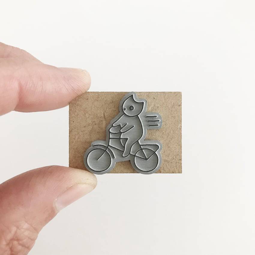 Mini Stamps - The Cat Rider - Parkette.
