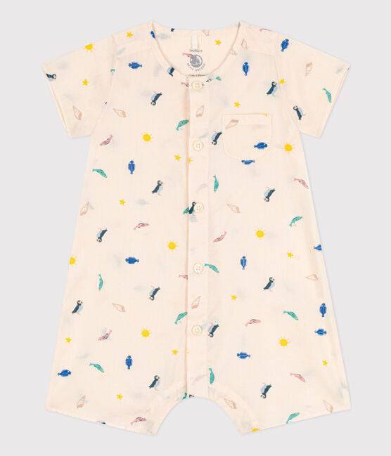PRINTED POPLIN JUMPSUIT - Parkette.