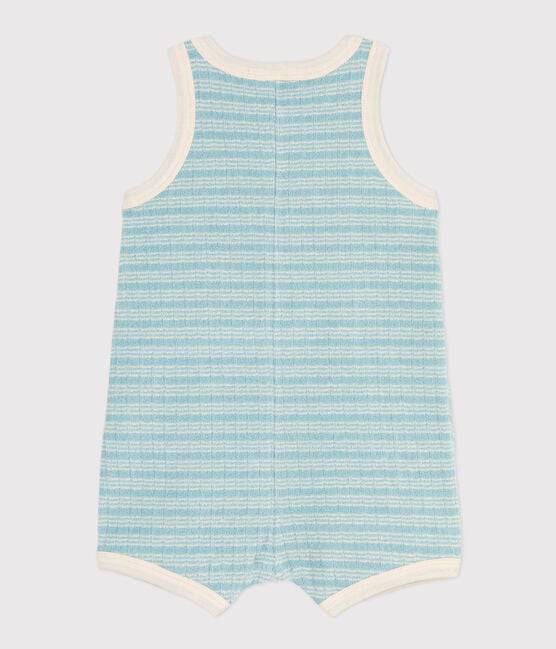 STRIPED TERRY PLAYSUIT - Parkette.