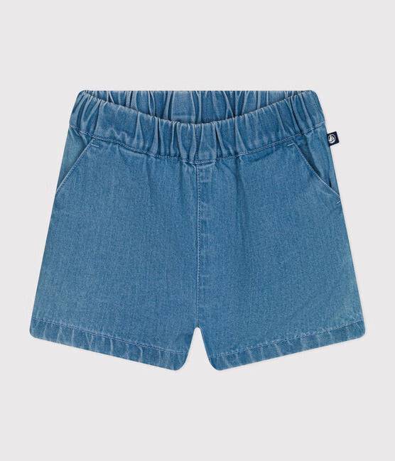 BABIES' LIGHT DENIM SHORTS - Parkette.