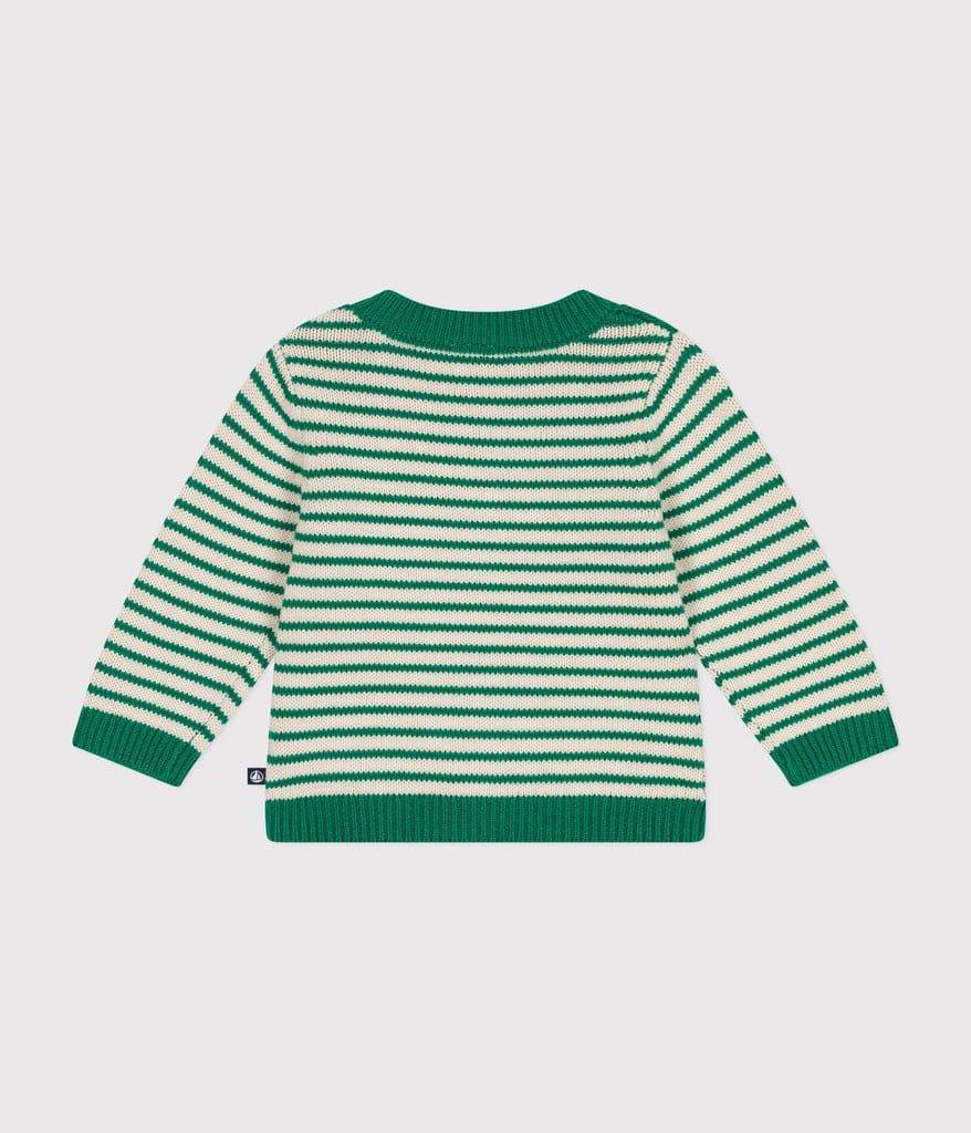 Babies Wool Cotton Knit Sweater - Parkette.