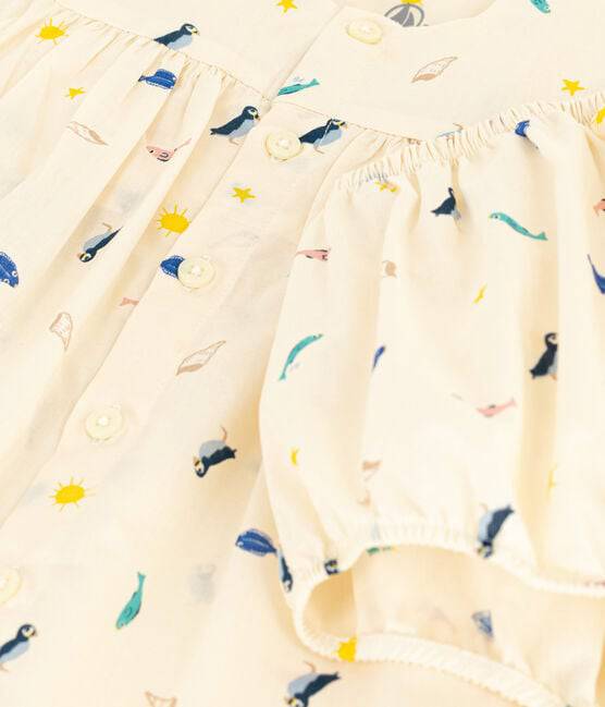 PATTERNED POPLIN DRESS AND BLOOMERS - Parkette.