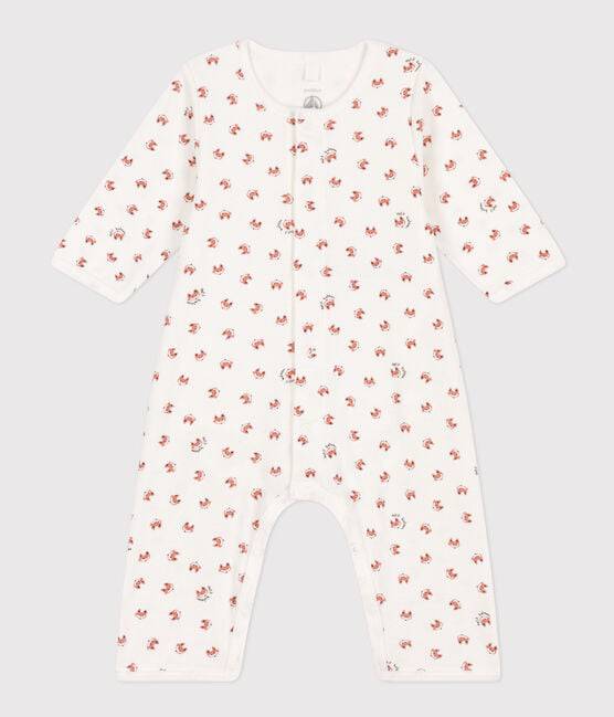 Babies' Footless Cotton Bodyjama - Foxes - Parkette.