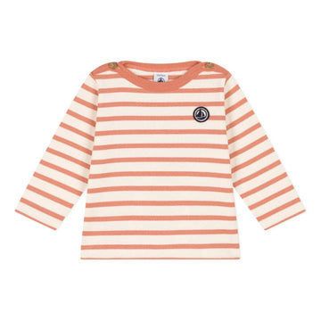 BABIES' THICK JERSEY BRETON TOP - SIENA - Parkette.