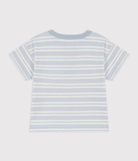 SHORT-SLEEVED STRIPED JERSEY T-SHIRT - Parkette.