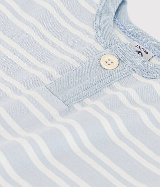 SHORT-SLEEVED STRIPED JERSEY T-SHIRT - Parkette.