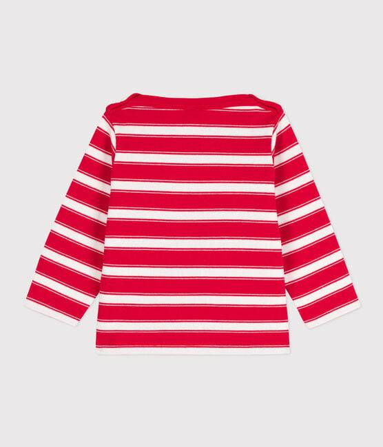 THICK STRIPY JERSEY BRETON TOP - Parkette.