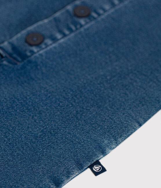 Babies' Sleeveless Denim Jumpsuit - Parkette.