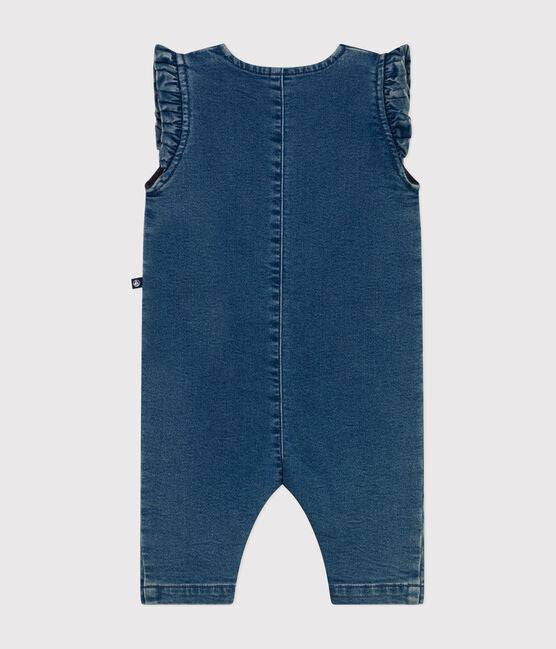 Babies' Sleeveless Denim Jumpsuit - Parkette.