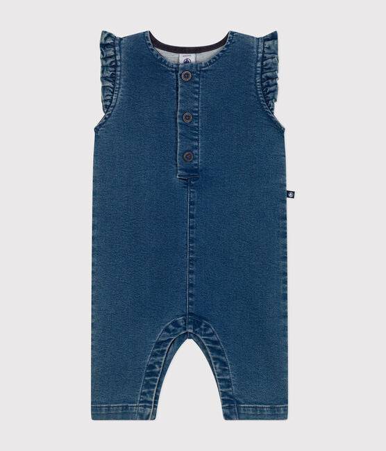 Babies' Sleeveless Denim Jumpsuit - Parkette.