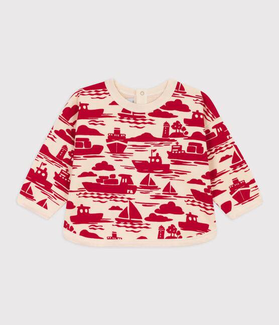 PATTERNED FLEECE SWEATSHIRT - Parkette.