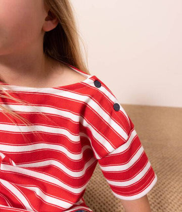 THICK STRIPY COTTON T-SHIRT - Parkette.