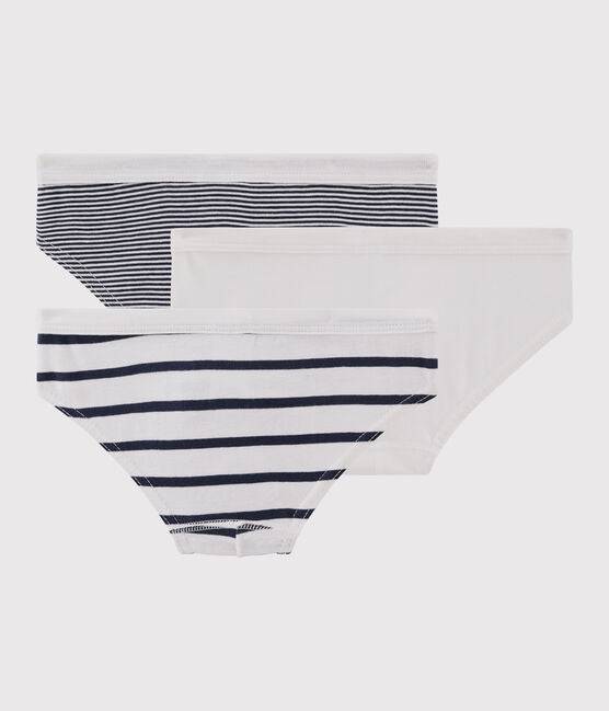 Boys' Striped Cotton Briefs 3 Pack - Parkette.