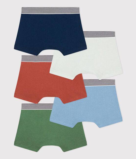 Cotton Boxer Shorts - 5 Pack - Parkette.