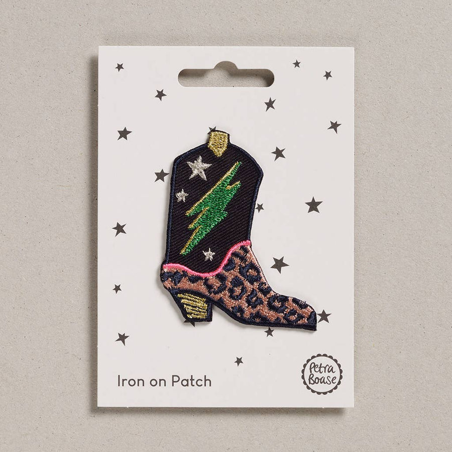 Iron on Patch - Cowboy Boot - Parkette.