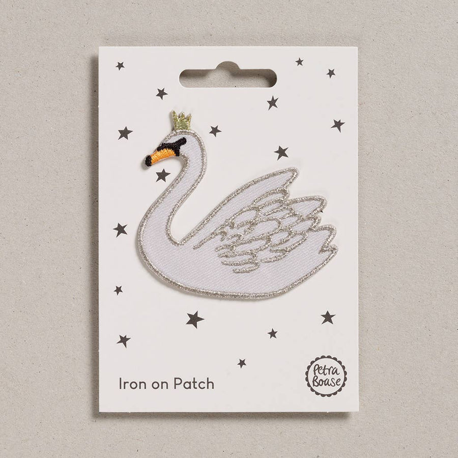 Iron on Patch - Swan - Parkette.