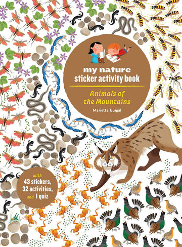 Animals of the Mountains: My Nature Sticker Activity Book - Parkette.