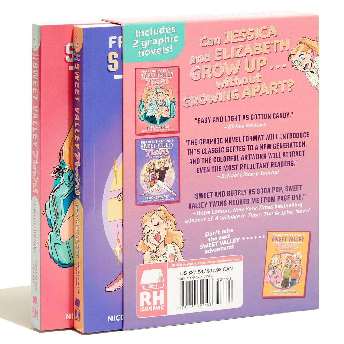 Francine Pascal's Sweet Valley Twins: Double Trouble (A Graphic Novel Boxed Set) - Parkette.