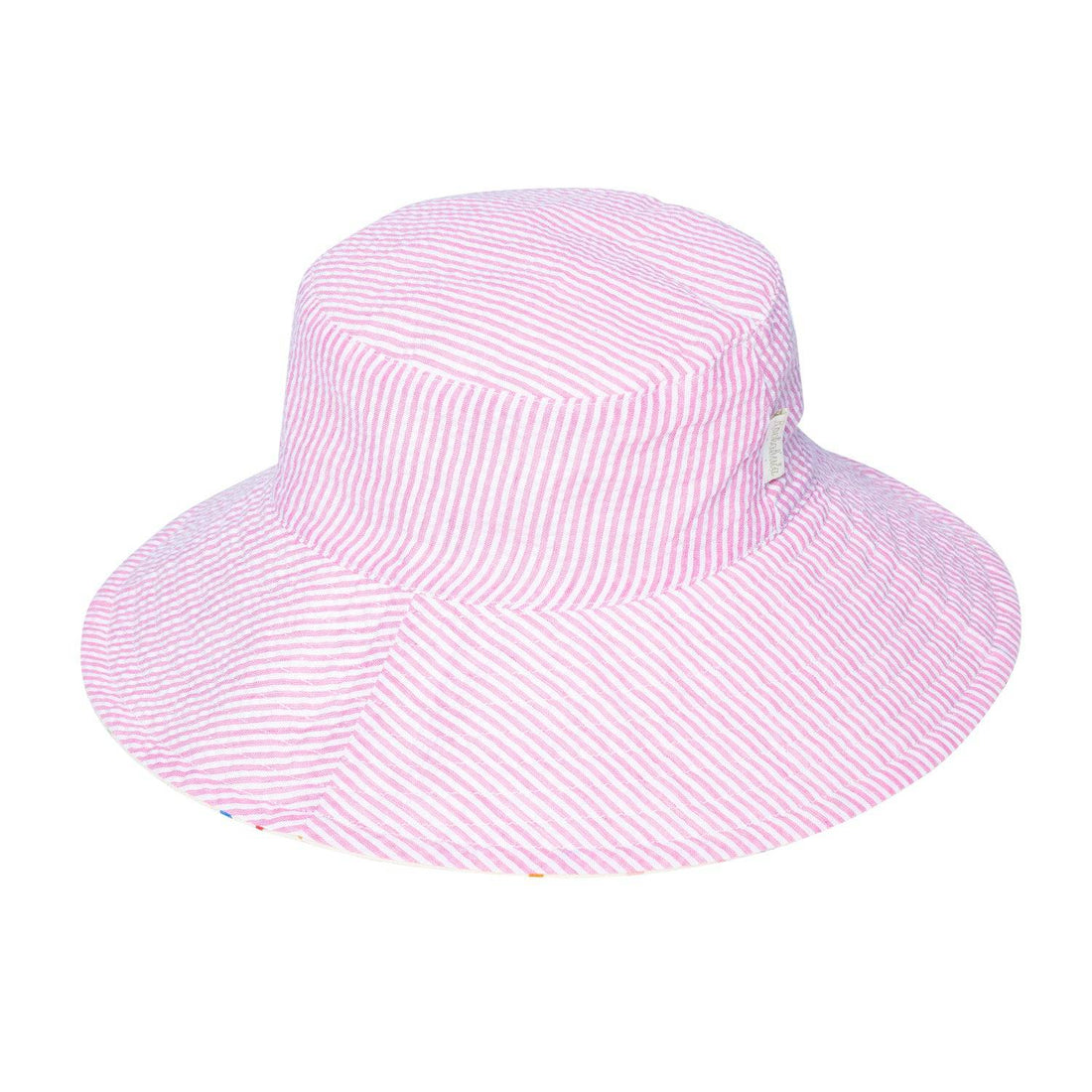 Rainbow Hearts Reversible Sun Hat - Parkette.