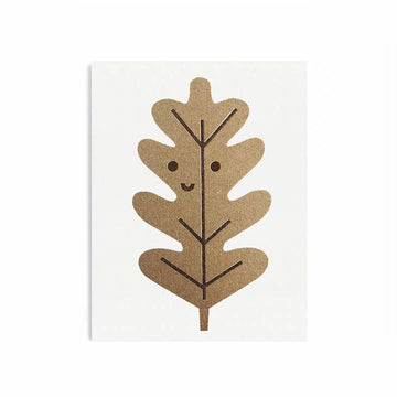 Gold Leaf Mini Card - Parkette.