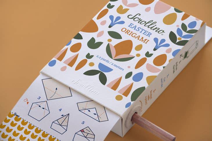 Scrollino Easter Origami - Parkette.