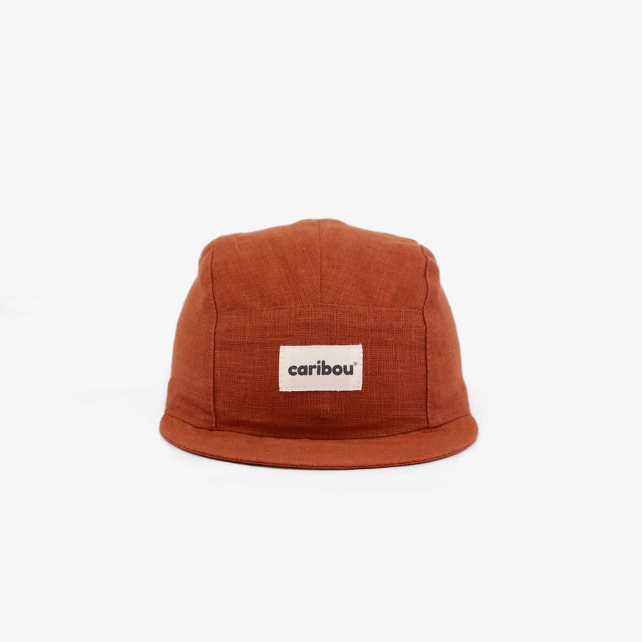 Caribou Solid Linen Cap - Parkette.