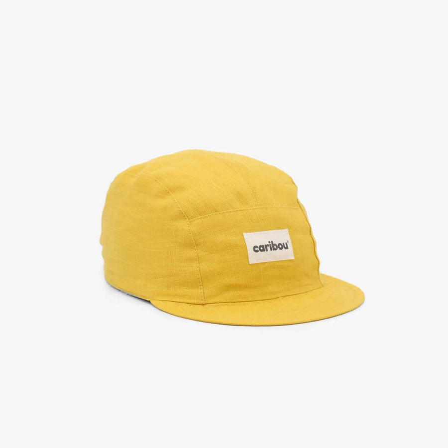 Caribou Solid Linen Cap - Parkette.